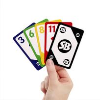 stalo zaidimas uno kortos - Mattel UNO kortų žaidimas Skip-Bo (atnaujintas), JMM20, LV - 2 nuotrauka