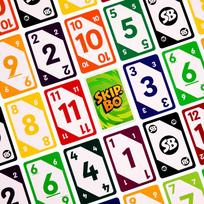 stalo zaidimas uno kortos - Mattel UNO kortų žaidimas Skip-Bo (atnaujintas), JMM20, LV - 5 nuotrauka