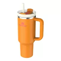 stanley quencher h2.0 flowstate tumbler - Termopuodelis Stanley Quencher H2.O FlowState Goldenrod Coral, 1.18 l, oranžinė sp. - 2 nuotrauka
