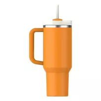 stanley quencher h2.0 flowstate tumbler - Termopuodelis Stanley Quencher H2.O FlowState Goldenrod Coral, 1.18 l, oranžinė sp. - 3 nuotrauka