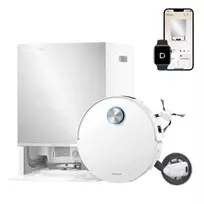 dreame dulkiu siurblys robotas - Dreame X60 Pro Ultra Complete White (Baltas) - 5 nuotrauka