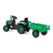 traktoriaus priekaba - DOLU pedalais minamas traktorius su priekaba, žalias (Green) - 3 nuotrauka