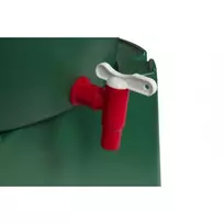 plastikines talpyklos - Stefanplast Plastikinė vandens talpa su dangčiu, 310 l, žalia - 2 nuotrauka