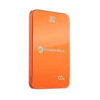 magsafe 5000 - Forcell F-Energy SuperSlim F5K8, 5000mAh, 15W, MagSafe, oranžinis - 11 nuotrauka