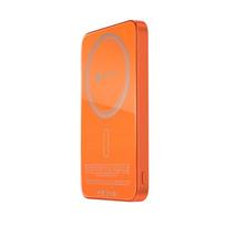 magsafe 5000 - Forcell F-Energy SuperSlim F5K8, 5000mAh, 15W, MagSafe, oranžinis - 12 nuotrauka