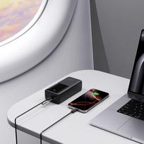 power bank 30000mah - Tech-Protect PB03 30000mAh 22.5W juodas - 2 nuotrauka