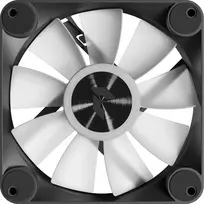 argb fan 120 mm - APNX FP1-R PWM Fan Reverse Blade ARGB 120 mm 3-Pack Black - 4 nuotrauka