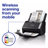 skeneriai - Epson WorkForce ES-550W Colour (Black) - 4 nuotrauka