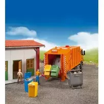 bruder - Rinkinys Bruder Garbage Can Set 02607, 4 vnt., įvairių spalvų - 2 nuotrauka