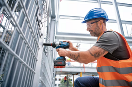 bosch smuginis suktuvas - Bosch GDS 18V-1000  BITURBO (18V 2 x 8Ah akumuliatoriai procore) - 3 nuotrauka
