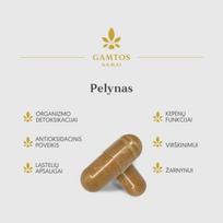 pelynas - GAMTOS NAMAI, Pelynas, 60 kapsulių - 3 nuotrauka