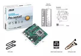 motinines plokstes am5 - ASUS PRO A620AT-CSM Mini-ITX - 3 nuotrauka