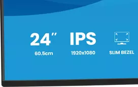 24 ips fhd monitorius - iiyama ProLite X2492HSU-B1 24", IPS, FHD, 120Hz - 4 nuotrauka