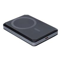 5000 mah powerbank - Veger Wallet Tracker X5 W0582, 5000mAh, 20W, juodas (black) - 6 nuotrauka