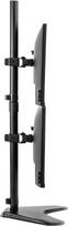 fellowes seasa - Fellowes Seasa 8044001 Laisvai stovinti rankena 2 monitoriams, 1-32", Juoda (Black) - 4 nuotrauka