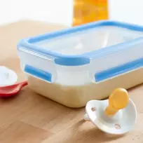 55 1 2 - Emsa Clip & Close Food Container Set- Set of 3 - 0.55 / 1.0 / 2.3 L - 3 nuotrauka