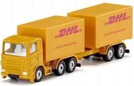 automobilio priekaba - SIKU sunkvežimis su priekaba DHL, 1694 - 2 nuotrauka