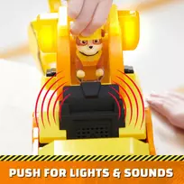 buldozeris - Spin Master Rubble & Crew Deluxe Rubble Vehicle, geltona (Yellow), 6068074 - 5 nuotrauka