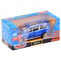 bmw masinele - HOT WHEELS BMW X7 1:32 metalinis visureigis, Mėlyna (Blue) - 3 nuotrauka