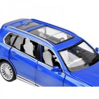 bmw masinele - HOT WHEELS BMW X7 1:32 metalinis visureigis, Mėlyna (Blue) - 8 nuotrauka