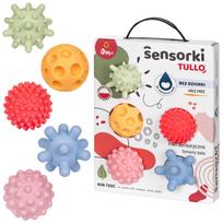 lavinamieji kamuoliukai - TULLO sensoriniai kamuoliukai be skylučių Pasteliniai, 5 vnt. 801 - 3 nuotrauka