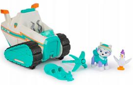 motociklo modelis - Spin Master PAW PATROL sniego motociklas su Everest figūrėle, 6071111 - 3 nuotrauka