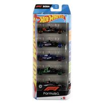 formule 1 modeliukai - HOT WHEELS F1 lenktynių automobilių rinkinys 5vnt., JGF58 - 4 nuotrauka