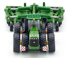 zaislinis traktorius - Siku John Deere 9630 With Amazone Centaur 1856 - 2 nuotrauka