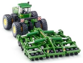 zaislinis traktorius - Siku John Deere 9630 With Amazone Centaur 1856 - 3 nuotrauka