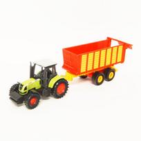 traktoriu modeliukai - SIKU traktorius John Deere su Siloso priekaba, 1650 - 2 nuotrauka