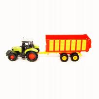 traktoriu modeliukai - SIKU traktorius John Deere su Siloso priekaba, 1650 - 3 nuotrauka