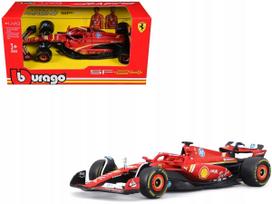 modelio automobilis 1 24 - BBURAGO Ferrari SF24 F1 lenktynių automobilis, 1:43 - 2 nuotrauka