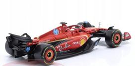 modelio automobilis 1 24 - BBURAGO Ferrari SF24 F1 lenktynių automobilis, 1:43 - 3 nuotrauka