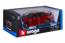 alfa romeo modelis - Jokomisiada Alfa Romeo Giulia GTAm Quadrifoglio licencijuotas raudonas (Red) 1:18 ZA5991 - 2 nuotrauka