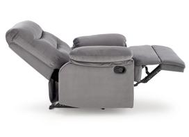 pilkas fotelis - Fotelis reglaineris DRAGER, pilkas (Gray) - 2 nuotrauka