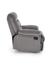 pilkas fotelis - Fotelis reglaineris DRAGER, pilkas (Gray) - 3 nuotrauka