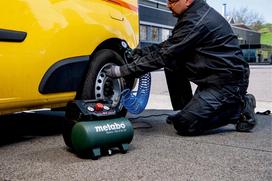 160 -  Basic 160-6 W OF oil free, Metabo - 2 nuotrauka