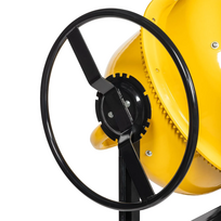 betonas - Elektrinė betono maišyklė Grunder HCM650, 800 W, 180 l - 3 nuotrauka