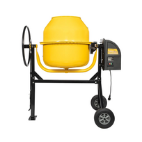 betonas - Elektrinė betono maišyklė Grunder HCM650, 800 W, 180 l - 6 nuotrauka