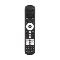 wi fi televizoriai - Krüger&Matz KM0224-V3 24" HD Smart TV Wi-Fi Black - 8 nuotrauka