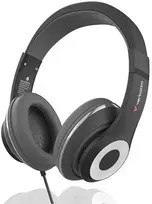 galvos ausines - Verbatim TruSound USB-C Black (Juodos) - 1 nuotrauka