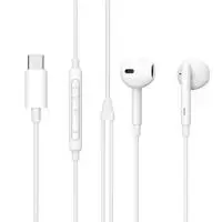 eSTUFF In-ear Earpod, balta (White)
