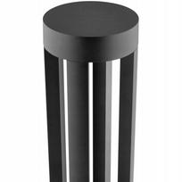 sviestuvo stulpas - Lauko stovintis 20W LED QUERO 80cm šviestuvas su šviestuvu sodo stulpe - 7 nuotrauka