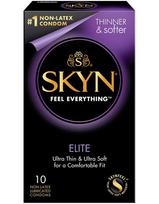 skyn prezervatyvai 10 vnt - LIFESTYLES SKYN ELITE, prezervatyvai, 3 vnt. - 3 nuotrauka
