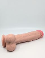 varpas - You2Toys Medical Silicone Dildo 18 cm Natūralios spalvos - 3 nuotrauka