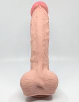varpas - You2Toys Medical Silicone Dildo 18 cm Natūralios spalvos - 4 nuotrauka