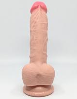 varpas - You2Toys Medical Silicone Dildo 18 cm Natūralios spalvos - 9 nuotrauka