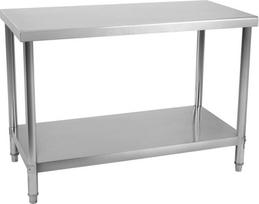 virtuves stalvirsis - Royal Catering Virtuvinis stalas RC-10010498, nerūdijančio plieno (Stainless Steel), 100x70 cm - 6 nuotrauka