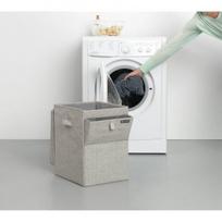 sulankstomos dezes senukai - Brabantia Skalbinių krepšys Brabantia sulankstomas pilkos spalvos 35 l - 2 nuotrauka