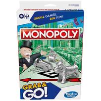 staliukas kelionin - HASBRO Žaidimas „Monopolis: Grab&Go“ - 2 nuotrauka